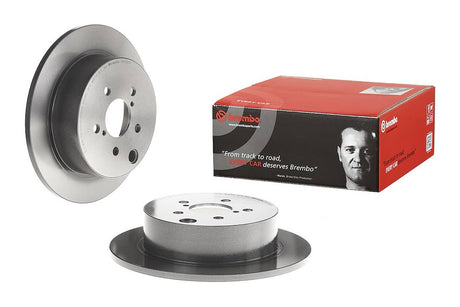 Product of Brembo 08C66111C02 Solid 1 Piece Brake Rotor 