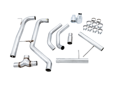 Product of AWE Tuning 3020-22034 Track Edition Cat-Back System Single Exhaust System Kit 