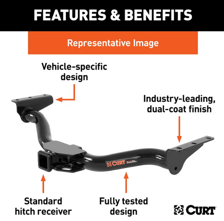 Curt 13652 Trailer Hitch Rear||13652_1.Png||86||c9313652||2469520