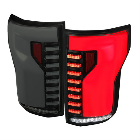 Product of Spec-D Tuning LT-F15015BBLED-SQ-RS Tail Light Assembly 