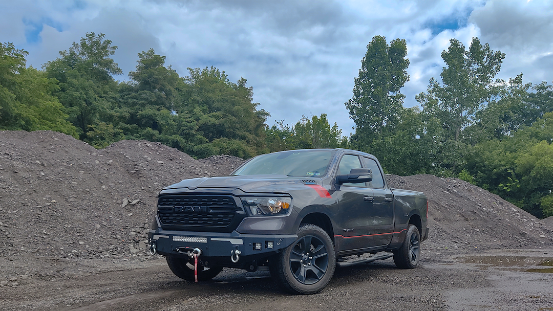 Product of Fishbone Offroad FB22400 Pike Steel Powder Coated Bumper 