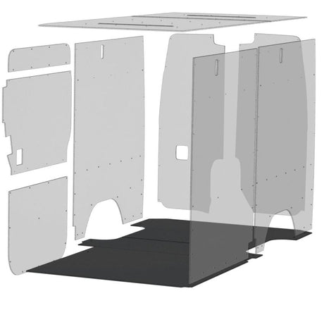 Product of Legend Fleet 132-123-6441 Black Rubber Cargo Area Cargo Area Liner 