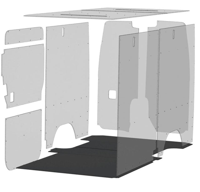 Product of Legend Fleet 132-123-6441 Black Rubber Cargo Area Cargo Area Liner 