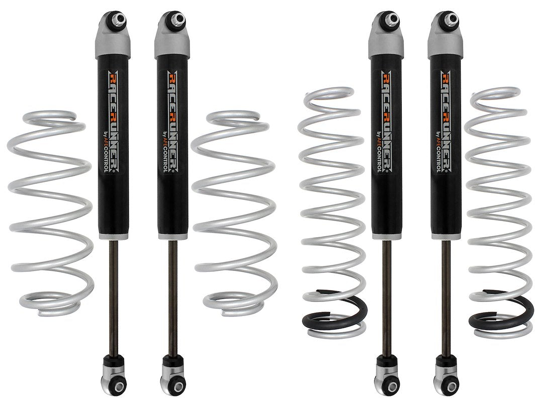 Product of Advanced FLOW Engineering 37-L7001P Leveling Kit Suspension 2 Inch Front Lift/ 1 Inch Rear Lift Coil Spring 