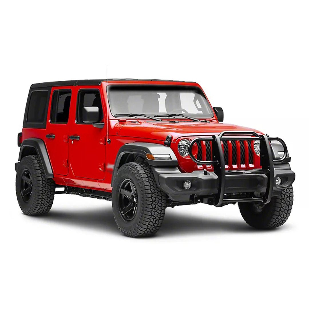 Product of Black Horse Offroad 17JPJLMA Grille Guard Modular Black Powder Coated 