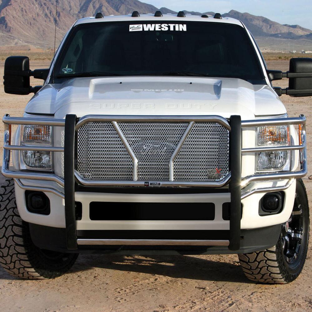 Product of Westin Automotive 57-2370 Grille Guard 1-Piece Polished 