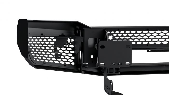 Product of Ranch Hand MFC151BMN Midnight Series Steel Matte Powder Coated Bumper 