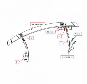 Black Horse Offroad Crdl-Kik301b Bumper Guard||crdl-Kik301b_7.Jpeg||91||blkrdlkik301b||1788874
