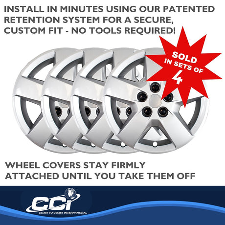 Product of Coast To Coast IWC44016S Silver Set Of 4 