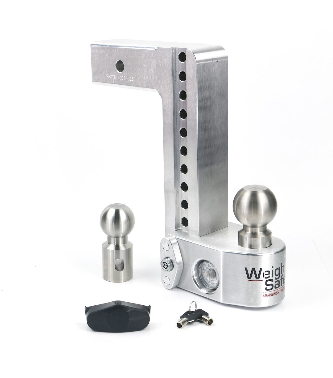 Product of Weigh Safe WS10-2.5 2-1/2 Inch Receiver Trailer Hitch Ball Mount 