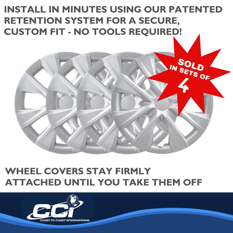 Product of Coast To Coast IWC52915S Silver Set Of 4 