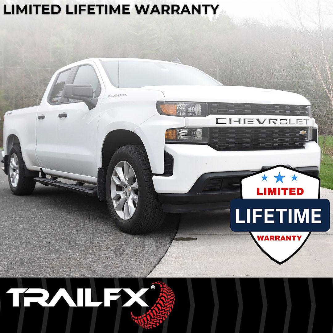 Product of TrailFX AL4005B TrailFX A4 Series Nerf Bar With Surface Steps 