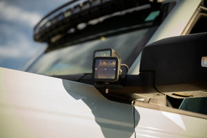 Dv8 Offroad Lbbr-08 Driving/ Fog Light Mounting Bracket||2021-2023-Ford-Bronco-A-Pillar-Dual-Light-Pod-Drop-Mounts_Installed-01.Jpg||90||dv8lbbr08||1627911