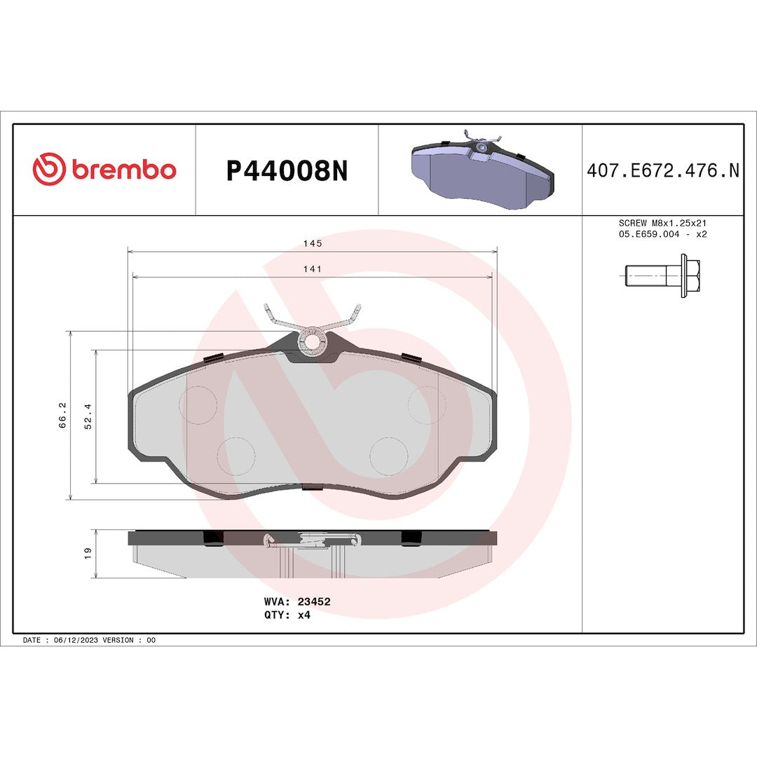Brembo P44008n Brake Pad||p44008n_Drw.Jpg||88||brmp44008n||1753159