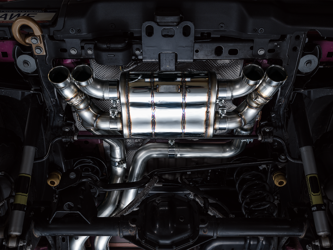 Product of AWE Tuning 3025-41392 SwitchPath ™ Cat-Back System Dual Exhaust System Kit 