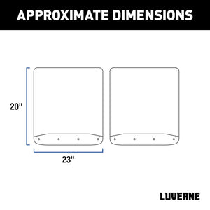 Product of Luverne 251724 Mud Flap