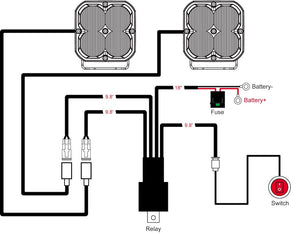Arc Lighting 84002 Headlight Wiring Harness||wiring Diagram 84002 Pod Light.Jpg||91||alt84002||1649527