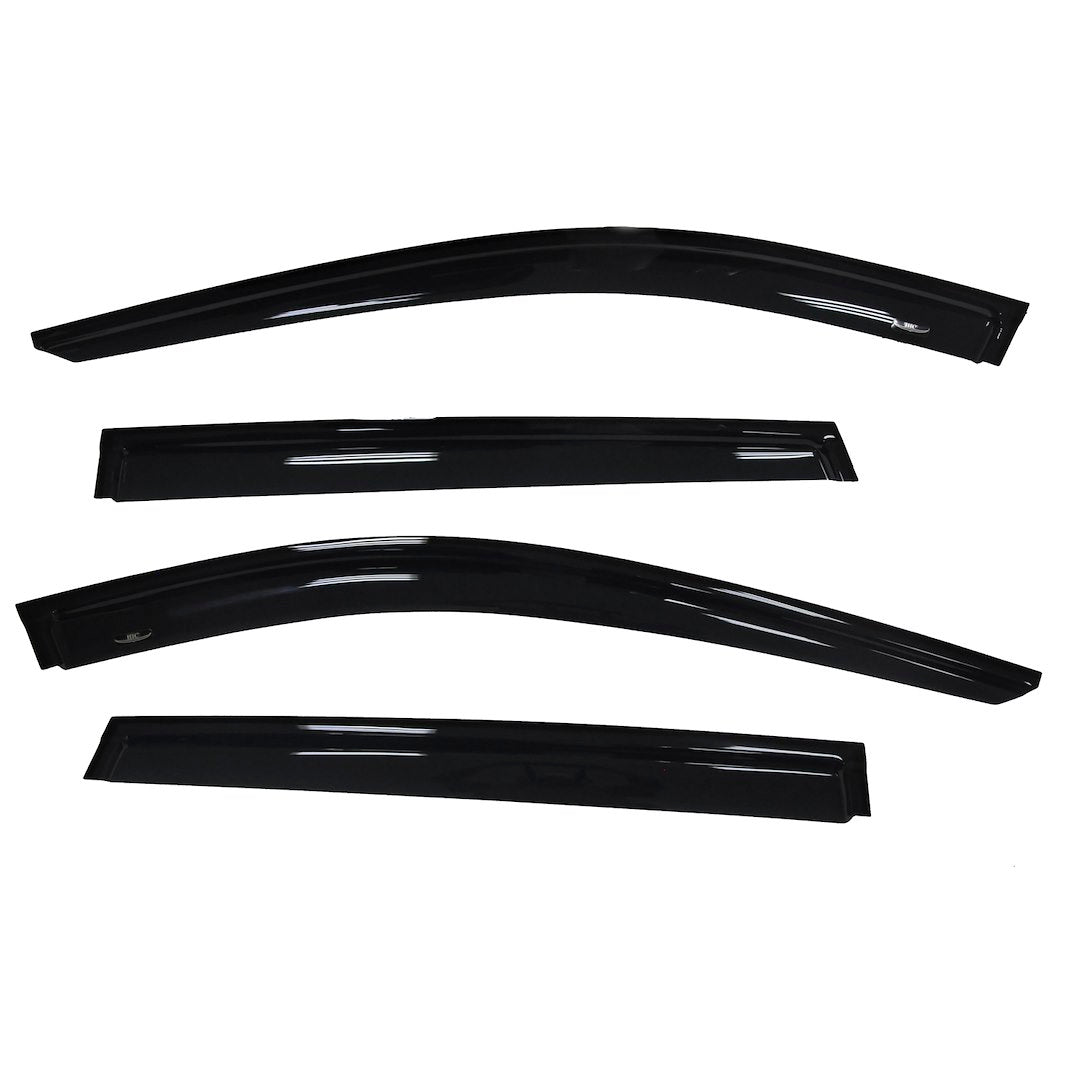 Product of TrailFX 4827H TFX 4-PC Window Vents Outside Channel Rainguard 