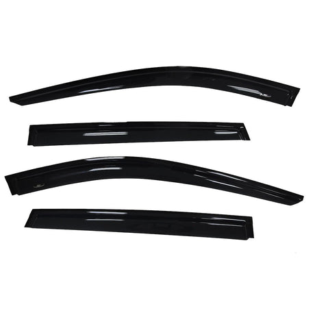 Product of TrailFX 4827H TFX 4-PC Window Vents Outside Channel Rainguard 