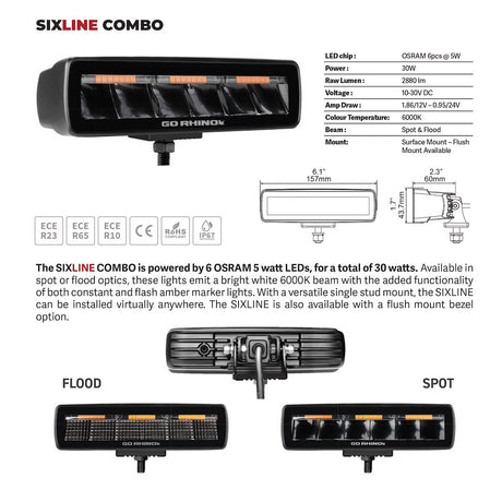 Product of Go Rhino 750600622SBS Light Bar 