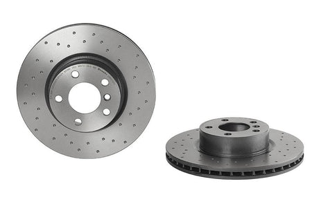 Product of Brembo 09B5701XC02 Xtra Vented Cross Drilled 1 Piece Brake Rotor 