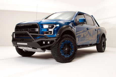 Product of Fab Fours FF17-D4352-1 Vengeance Steel Matte Powder Coated Bumper 