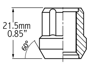 Coyote Wheel Accessories 601144 Lug Nut||6011xxdwg_2.Jpg||86||rev601144||860461