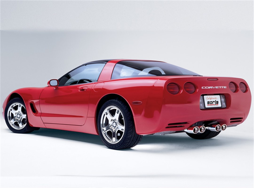 Product of Borla 140428 ATAK ® Series Cat Back System Dual Exhaust System Kit 