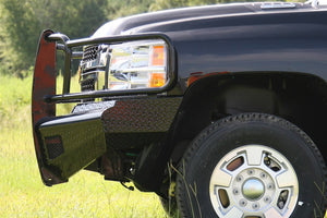 Product of Fab Fours CH11-S2760-1 Black Steel Steel Gloss Powder Coated Bumper 