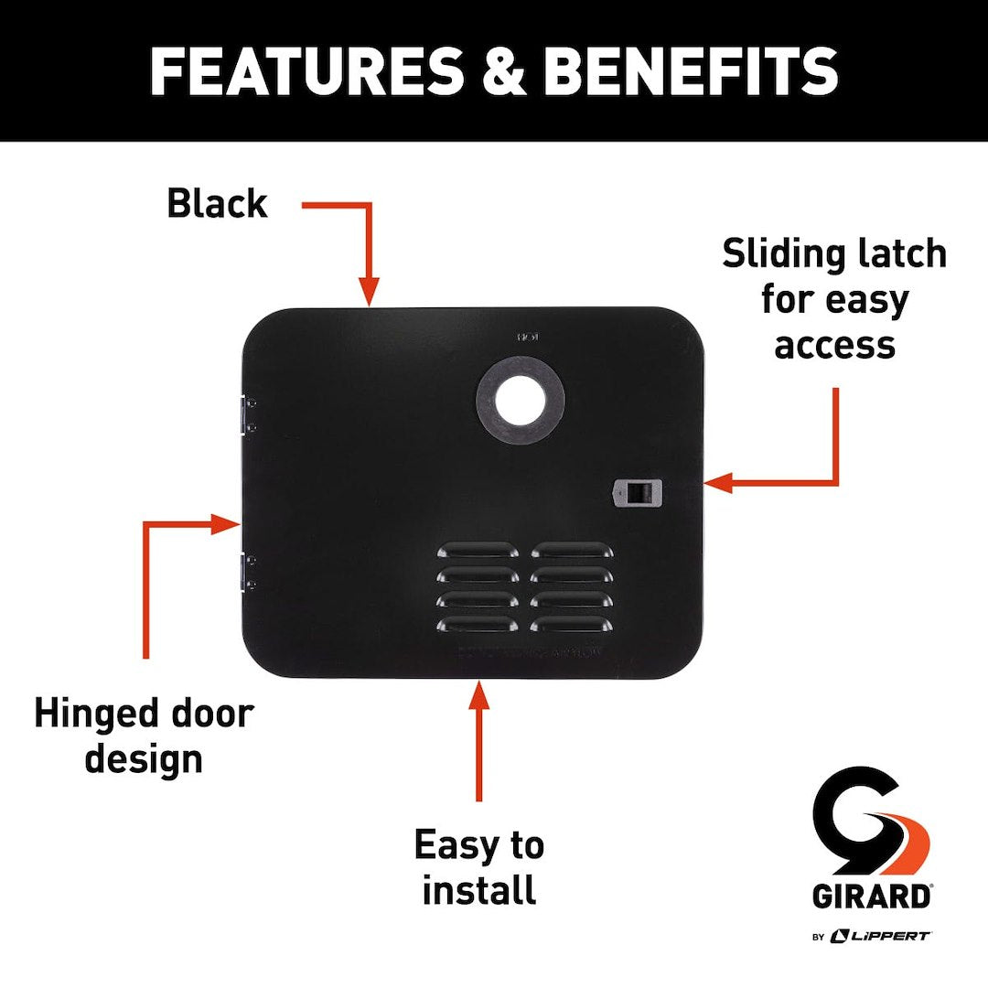 Product of Lippert Components 2gwhda6b Water Heater Access Door