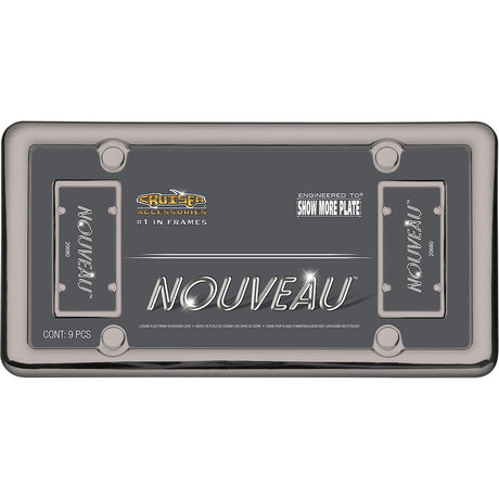 Cruiser 20680 License Plate Frame||20680_P01-Nouveau_Black_Chrome-Inpack.Jpg||86||c3420680||888168