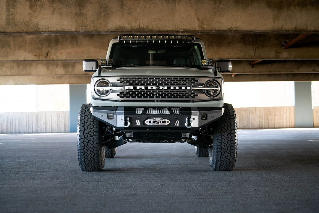 Product of DV8 Offroad FBBR-01 Steel Powder Coated Bumper 