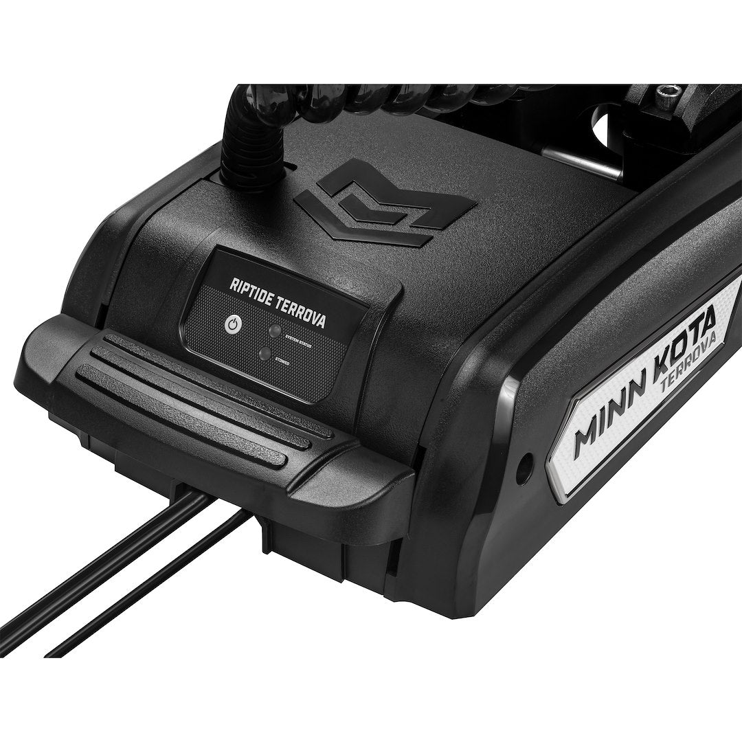 Minn Kota 1363913 Trolling Motor||mk_Riptideterrova_Quest_Black_Deployleverdetail1.Jpg||93||min1363913||1497911