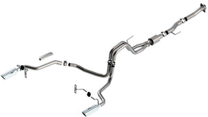 Product of Borla 140869 ATAK ® Series Cat Back System Single Exhaust System Kit 
