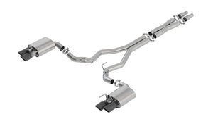 Product of Borla 140743BC ATAK ® Series Cat Back System Dual Exhaust System Kit 