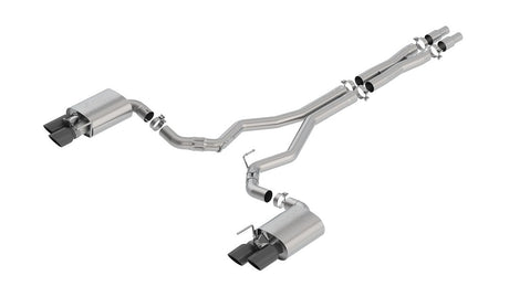 Product of Borla 140743BC ATAK ® Series Cat Back System Dual Exhaust System Kit 