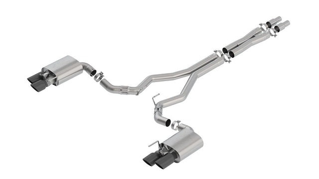 Product of Borla 140743BC ATAK ® Series Cat Back System Dual Exhaust System Kit 