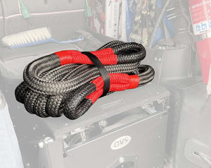Product of Overland Vehicle Systems 19009916 Recovery Strap 30 Feet Black/ Gray 