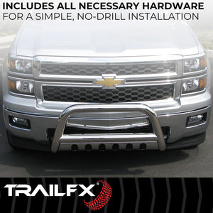 Product of TrailFX B0044S Bull Bar  with skid plate 