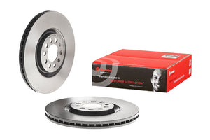 Product of Brembo 09788011C02 Vented 1 Piece Brake Rotor 