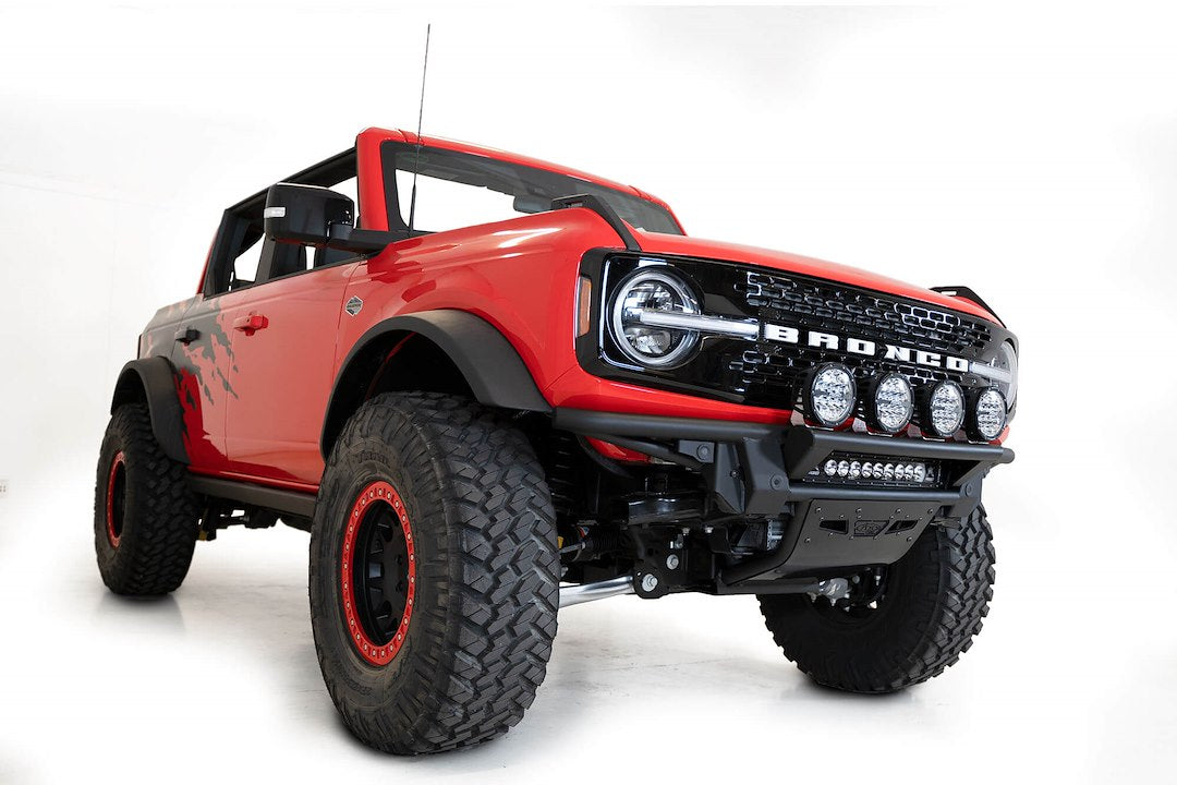 Product of Addictive Desert Designs L2357000201NA Bull Bar  with skid plate 