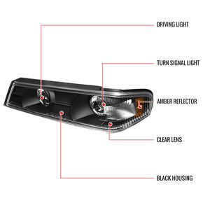 Spec-D Tuning 2lclhp-Col04hjm-Tm Headlight Assembly||2lclhp-Col04hjm-Tm_9.Jpg||94||sdt2pco04hjt||901566