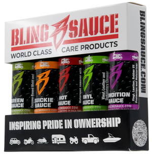 Bling Sauce Bs_5pack_Sample Kit Marine Detailing Kit||bling Sauce 5 Pack Sampler_Angle View.Png||87||bblbs5pack||882022