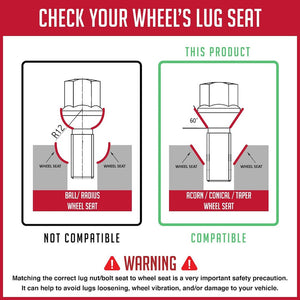 Product of Coyote Wheel Accessories 86k549-28 Wheel Installation Kit