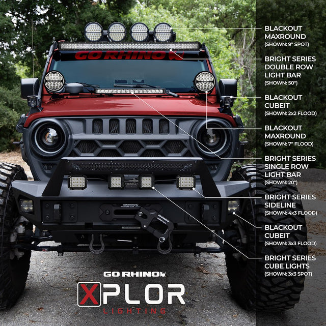 Product of Go Rhino 752885013CDS Light Bar 