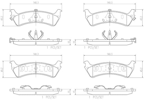 Brembo P24042n Brake Pad||p24042n_R.Jpg||86||brmp24042n||2091784