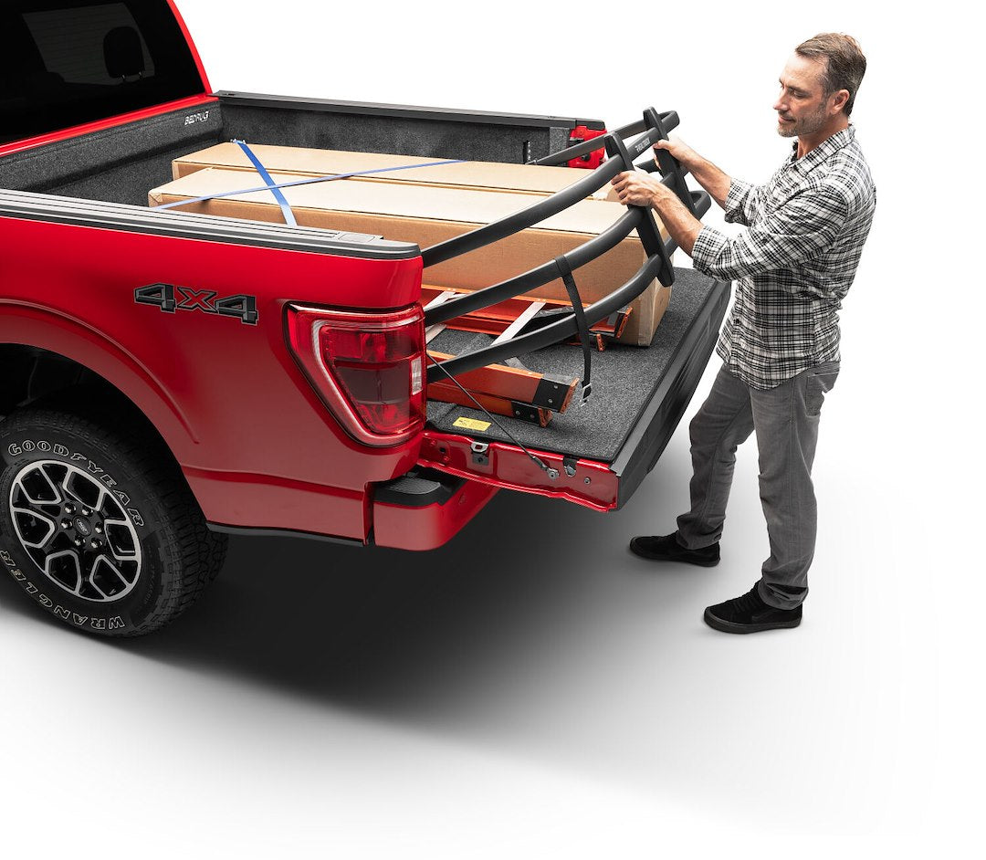 Amp Research 74813-01a Bed Extender||amp-Bedxtender-Max-2021-Ford-F150-Red-Studio-11.Jpg||95||amp7481301a||1673337
