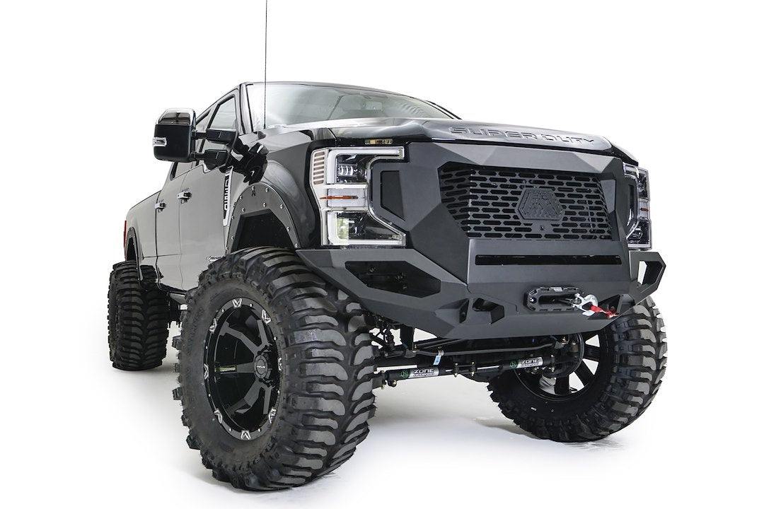 Product of Fab Fours GR4700-1 Grumper Steel Powder Coated Bumper 