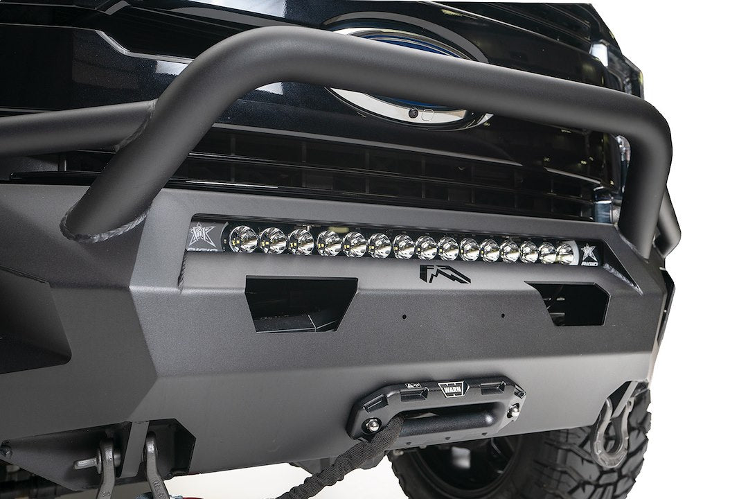 Product of Fab Fours FS17-X4152-1 Matrix Series Steel Powder Coated Bumper 