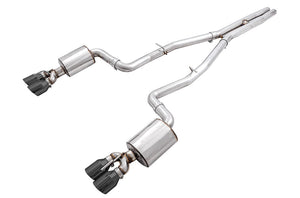 Product of AWE Tuning 3020-43082 Touring Edition Cat-Back System Dual Exhaust System Kit 